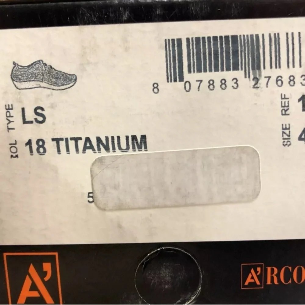 Arcopedico Titanium Shocks LS Shoe Womens Size 10.5-11 M EUR42